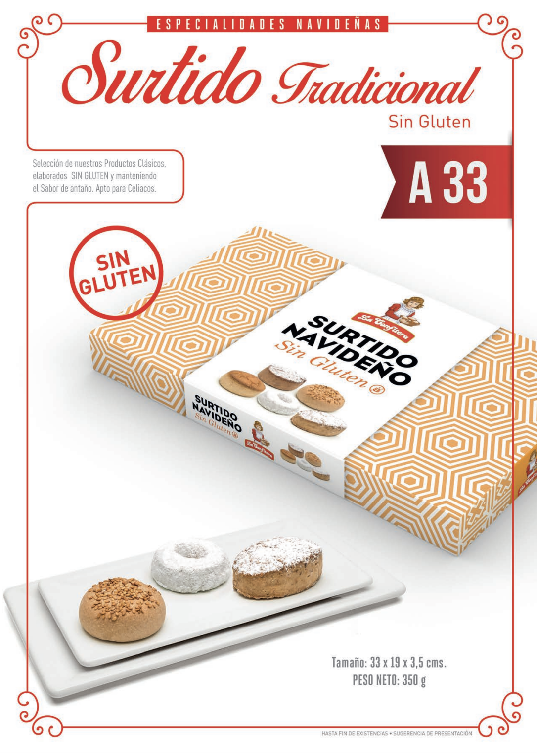 estuche tradicional sin gluten